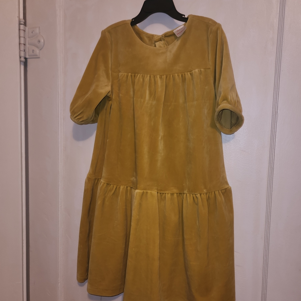 Hanna Andersson Mustard Kids Dress